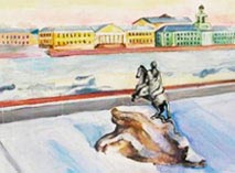 Рисунок. Медный всадник